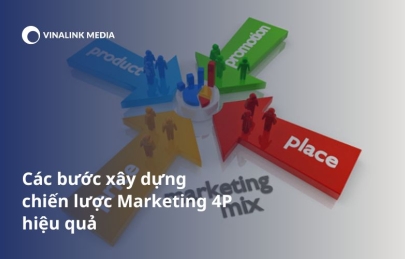 Các bước xây dựng chiến lược Marketing 4p hiệu quả